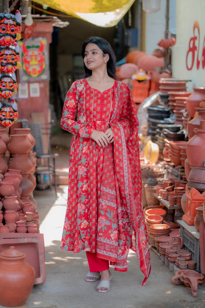 Harsha Cotton Suit Set
