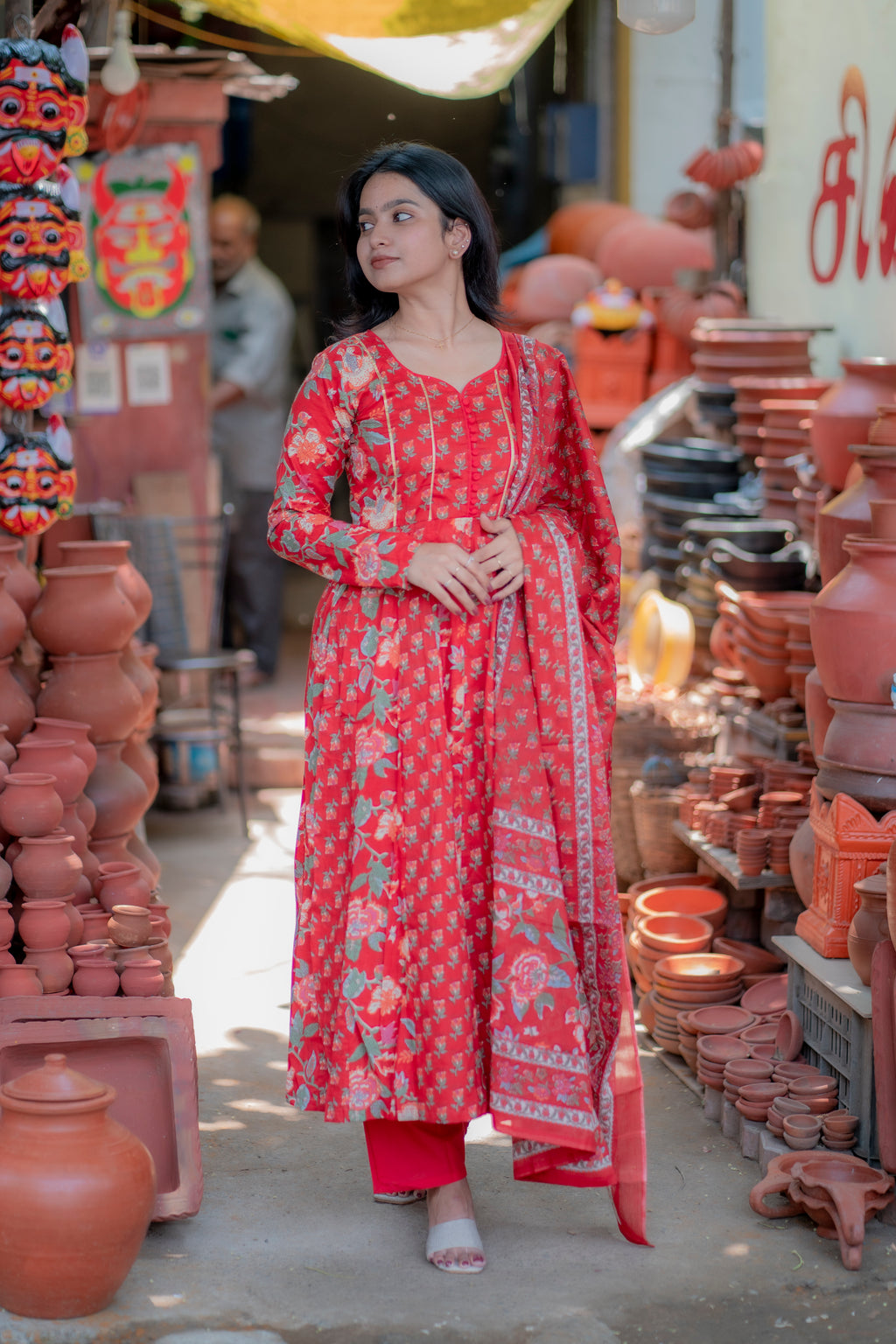 Harsha Cotton Suit Set