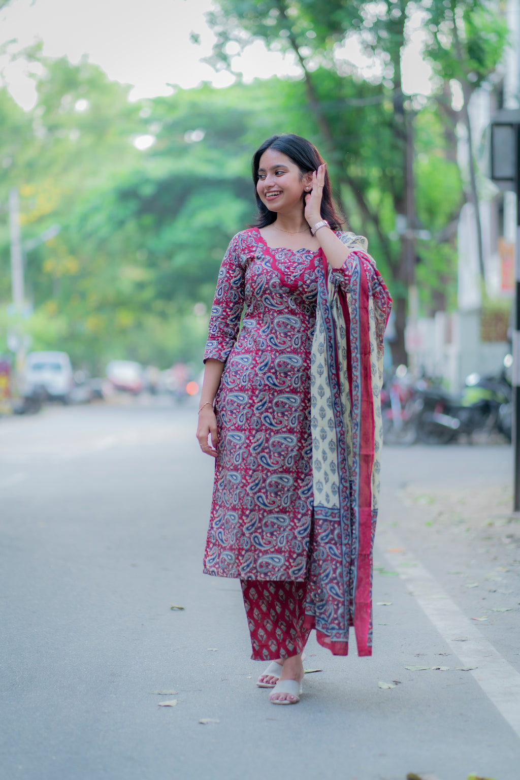 Neelima Cotton Suit Set