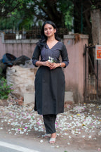 Ziva Cotton Kurta & Pant Set