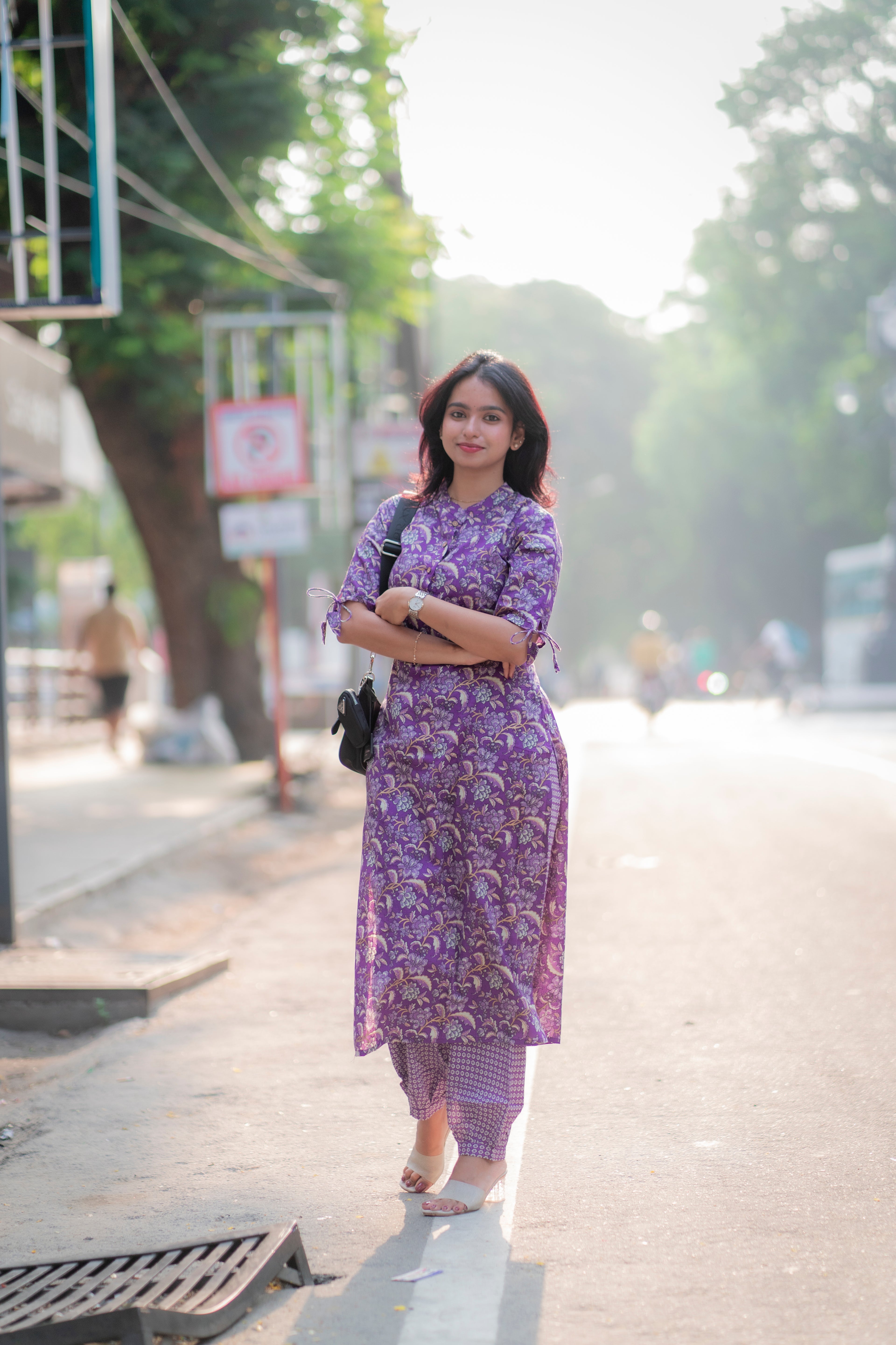 Hazel Cotton Kurta & Pant Set