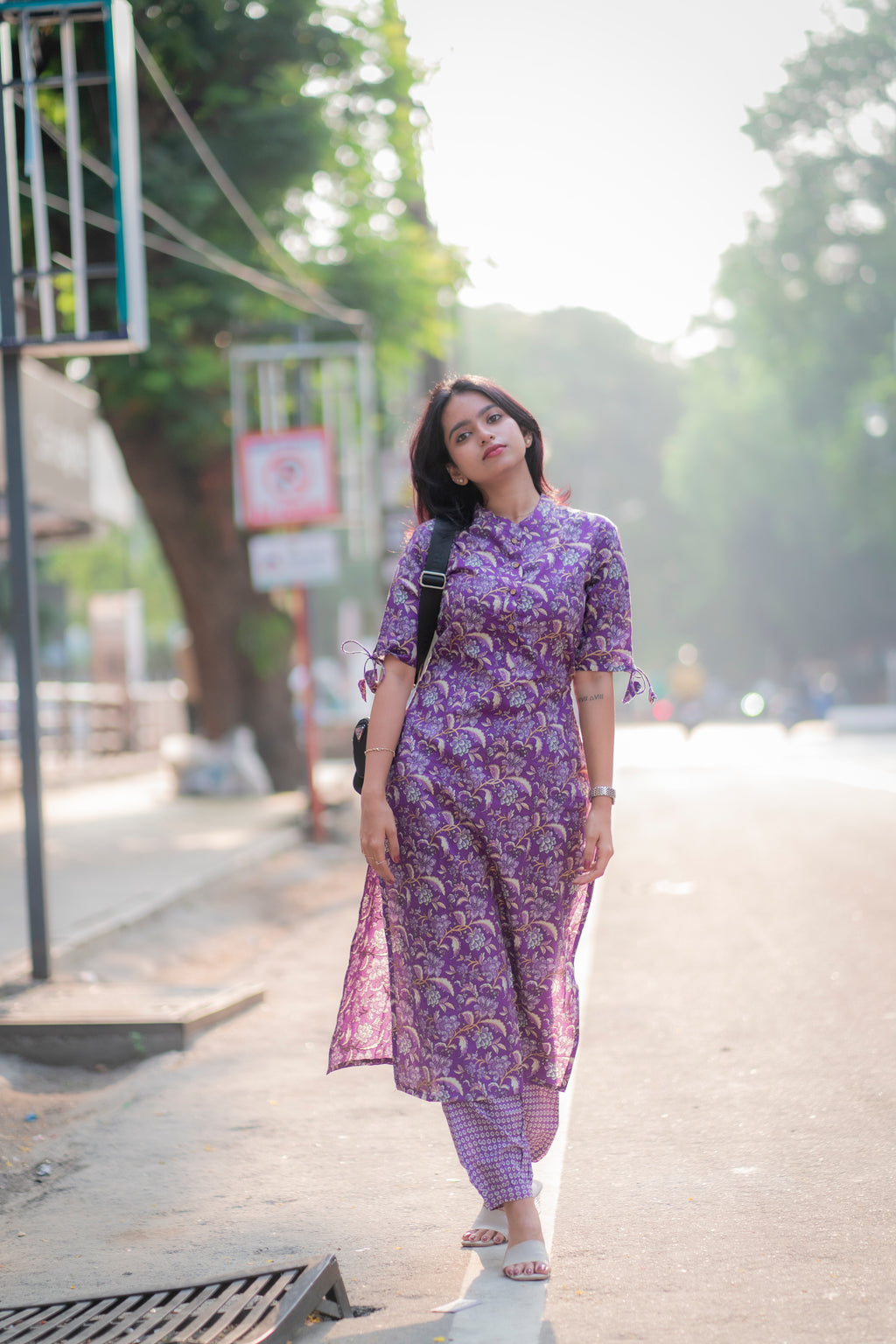 Hazel Cotton Kurta & Pant Set