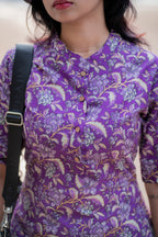 Hazel Cotton Kurta & Pant Set