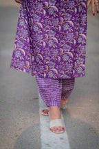 Hazel Cotton Kurta & Pant Set