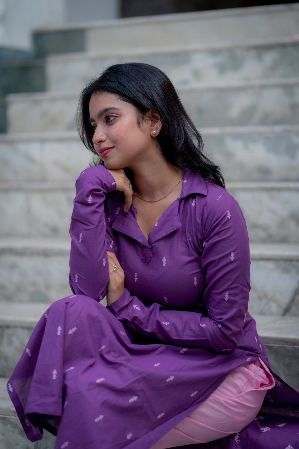 Sakthi Cotton Kurta & Pant Set