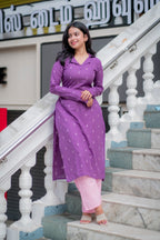 Sakthi Cotton Kurta & Pant Set