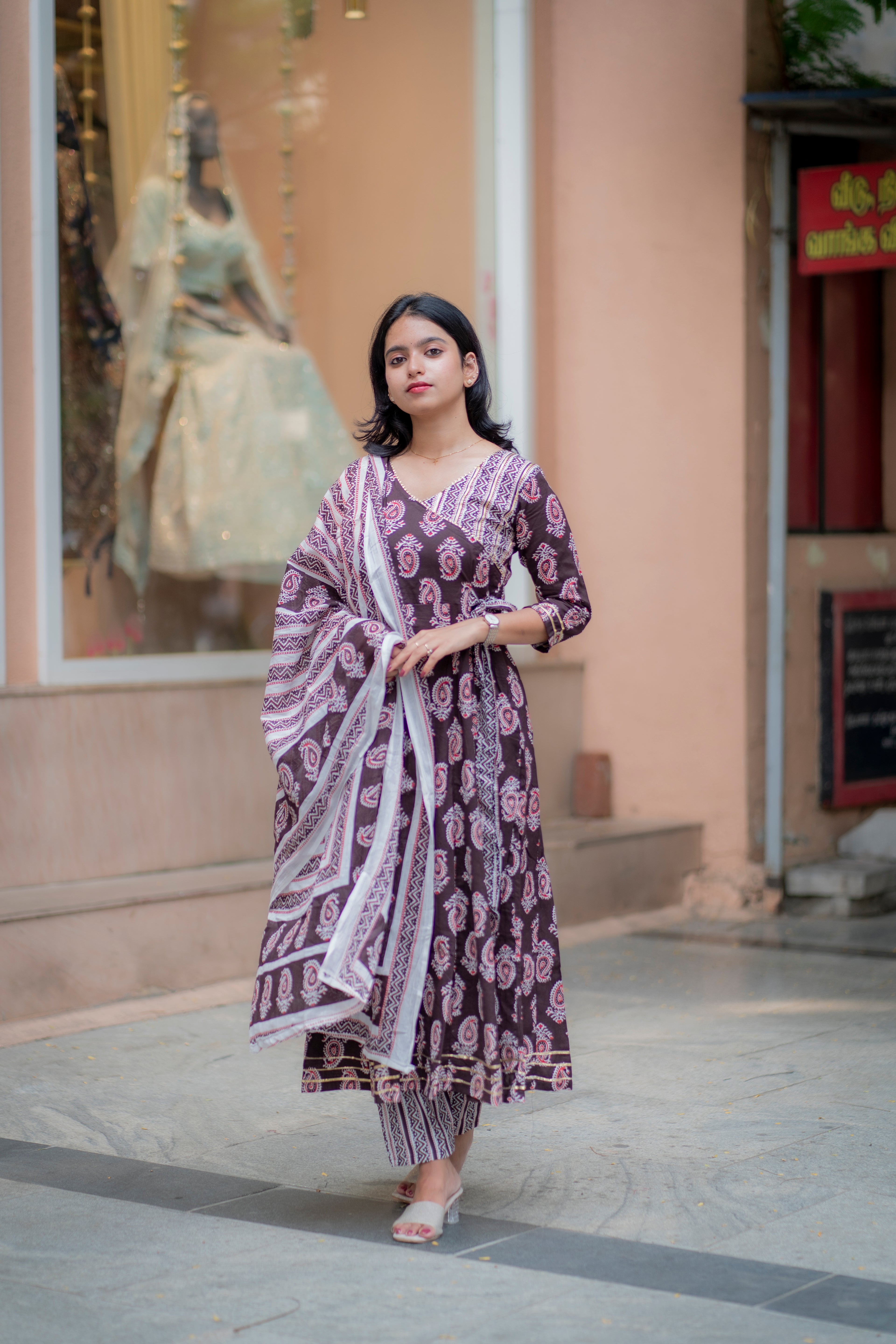 Natasha Cotton Suit Set