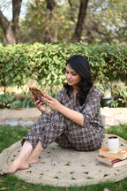 Aimee Ajrakh Print Loungewear Set