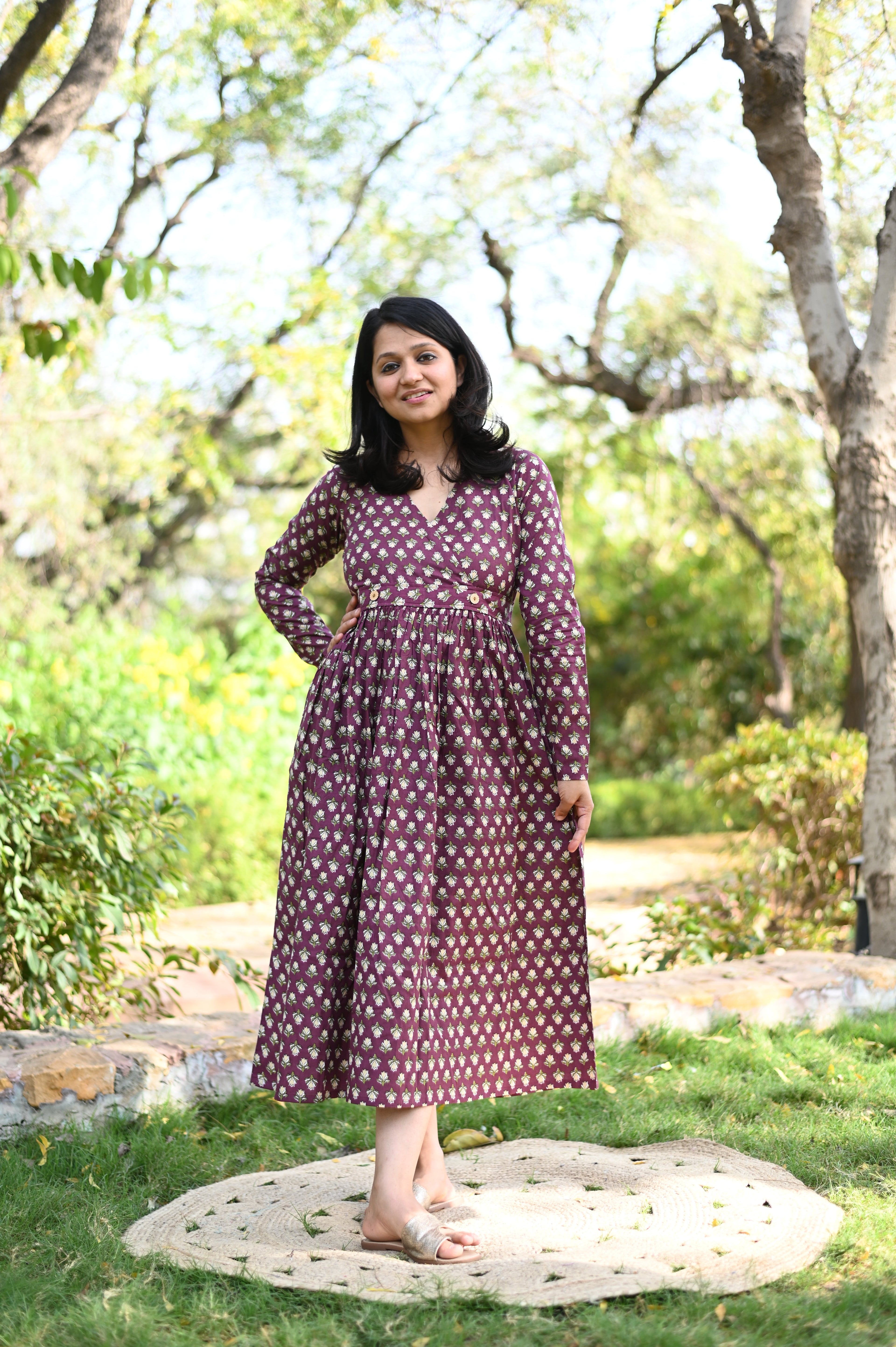 Vineeta Cotton Midi Dress