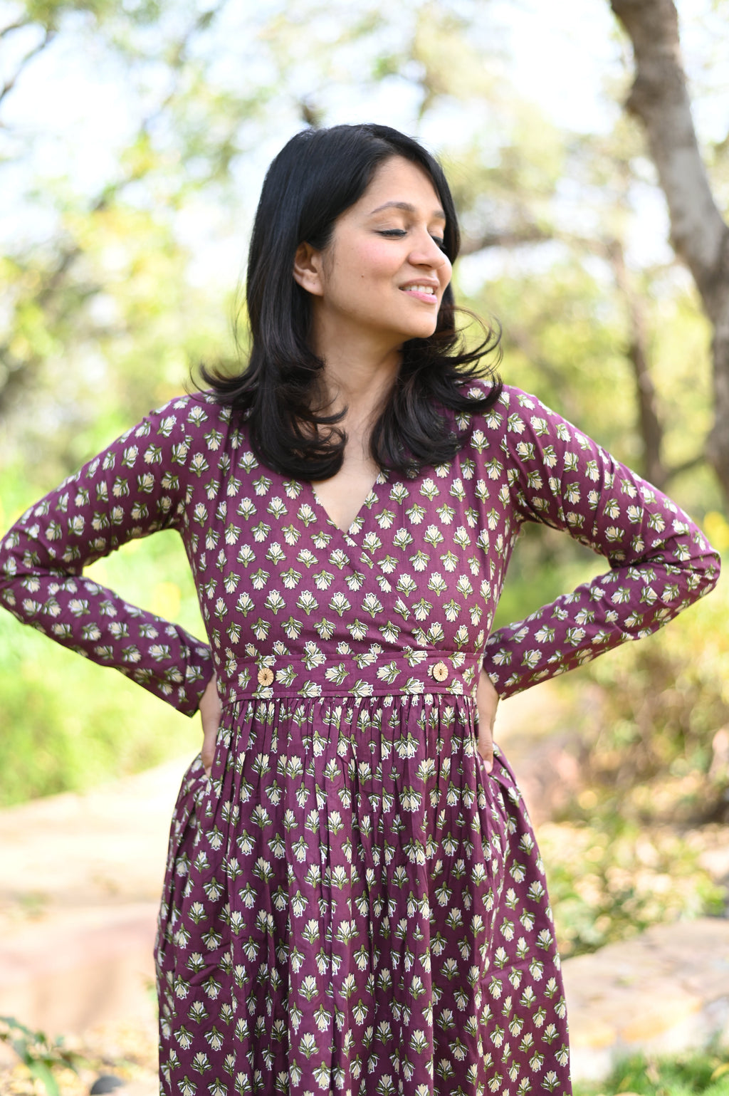 Vineeta Cotton Midi Dress