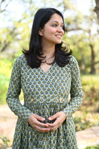 Geetika Cotton Midi Dress