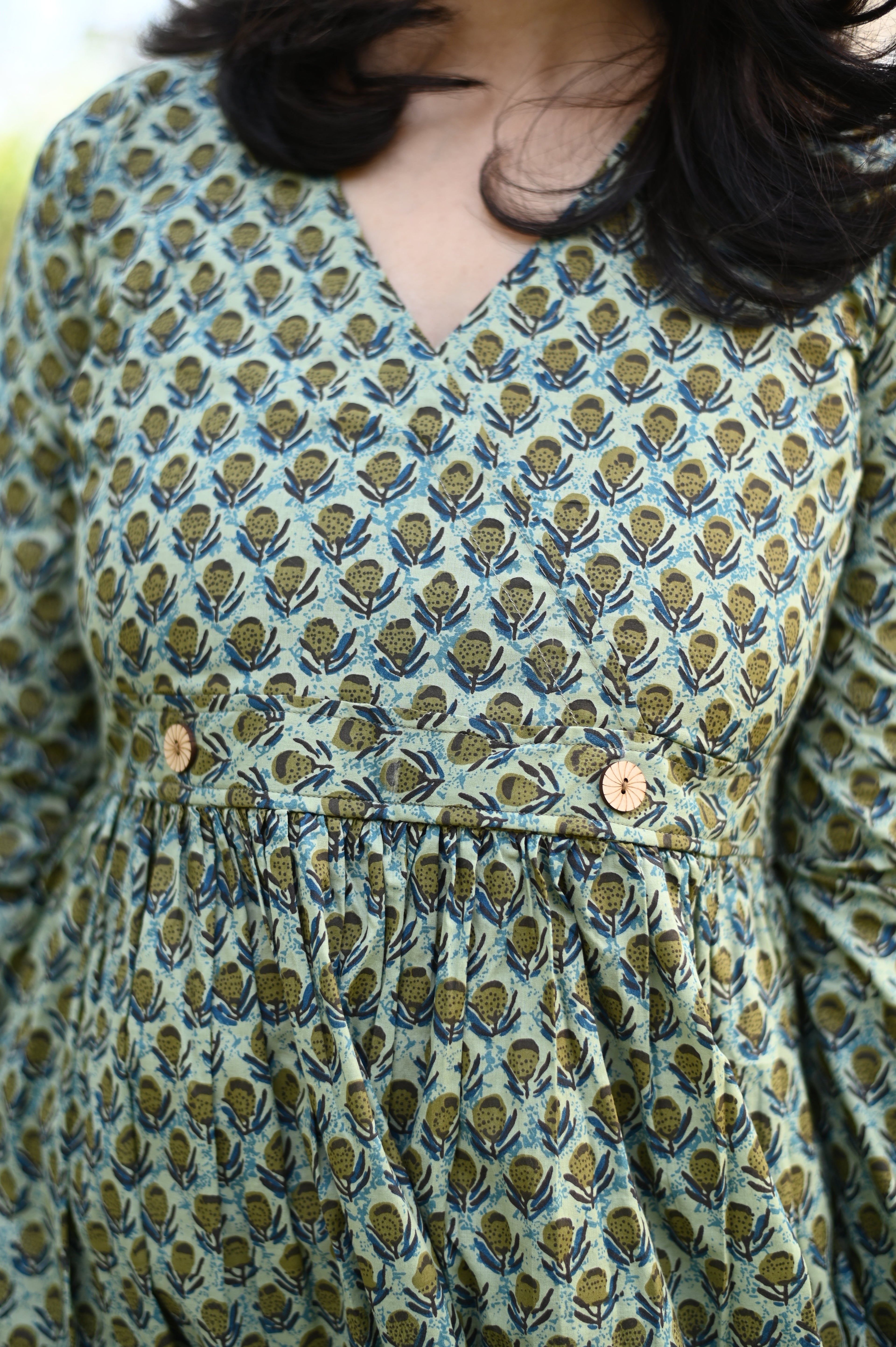 Geetika Cotton Midi Dress