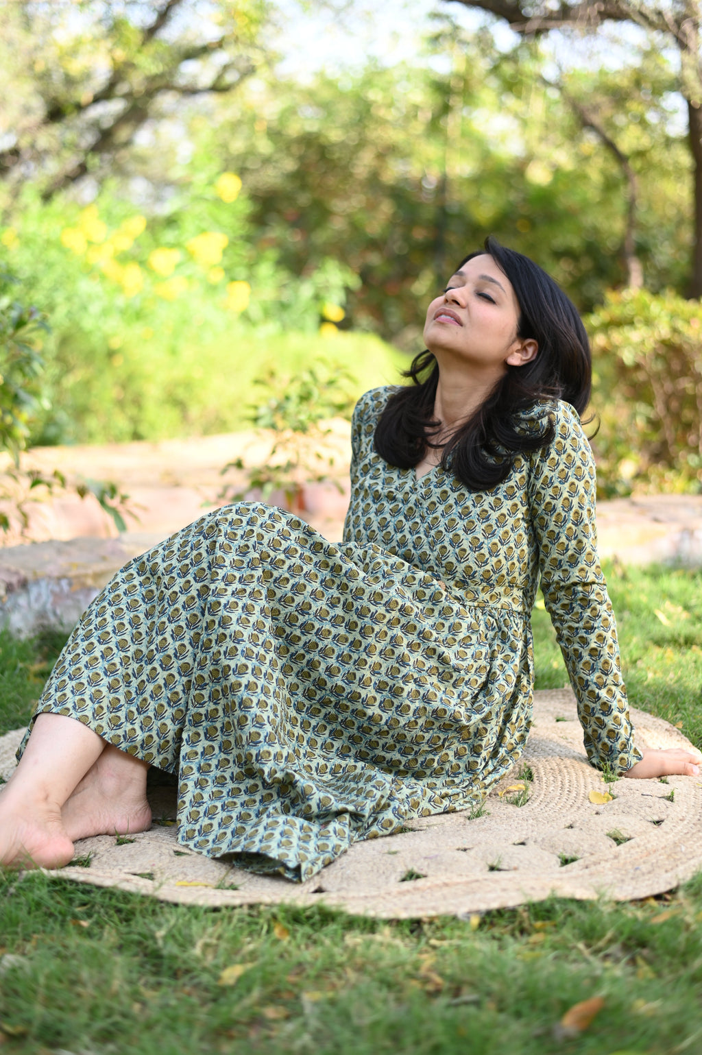 Geetika Cotton Midi Dress