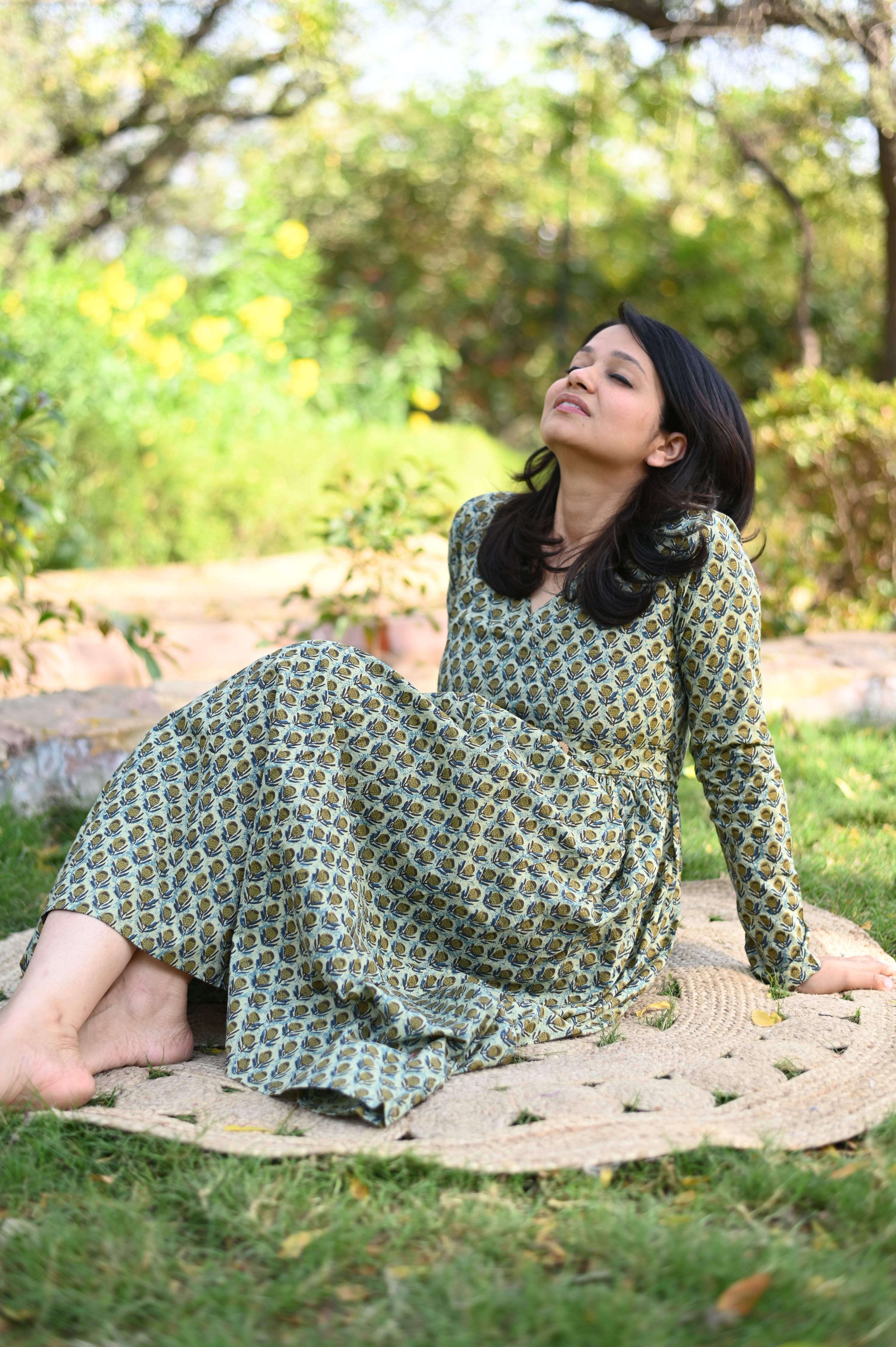 Geetika Cotton Midi Dress