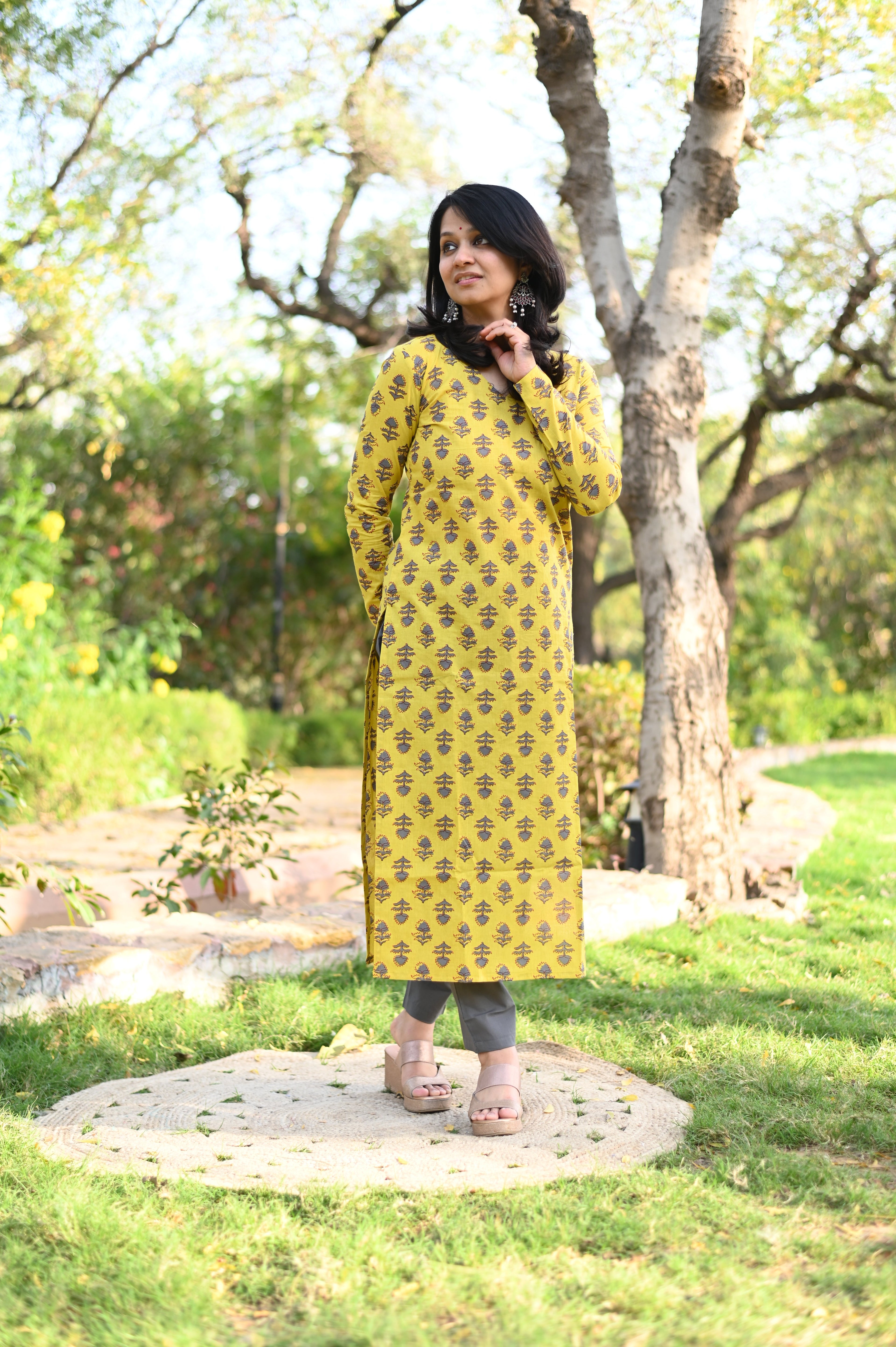 Amber Cotton Kurti