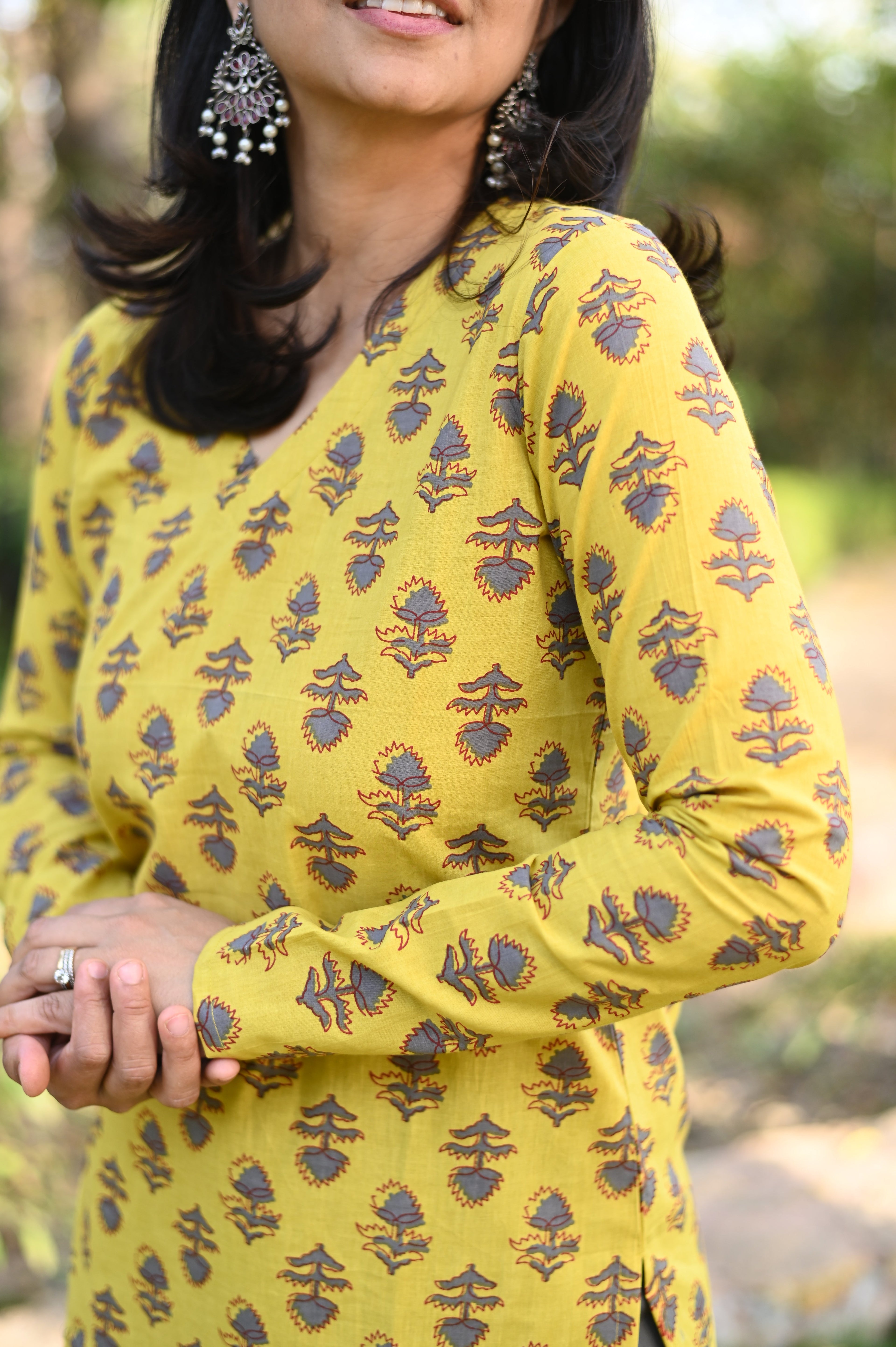 Amber Cotton Kurti