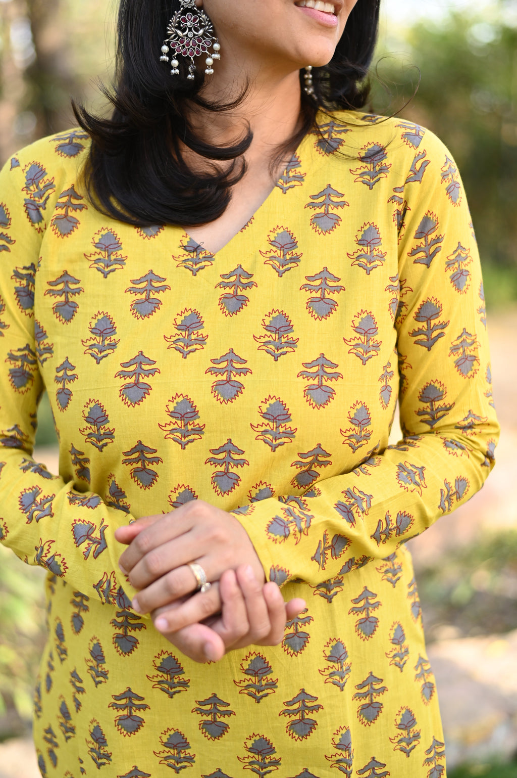 Amber Cotton Kurti
