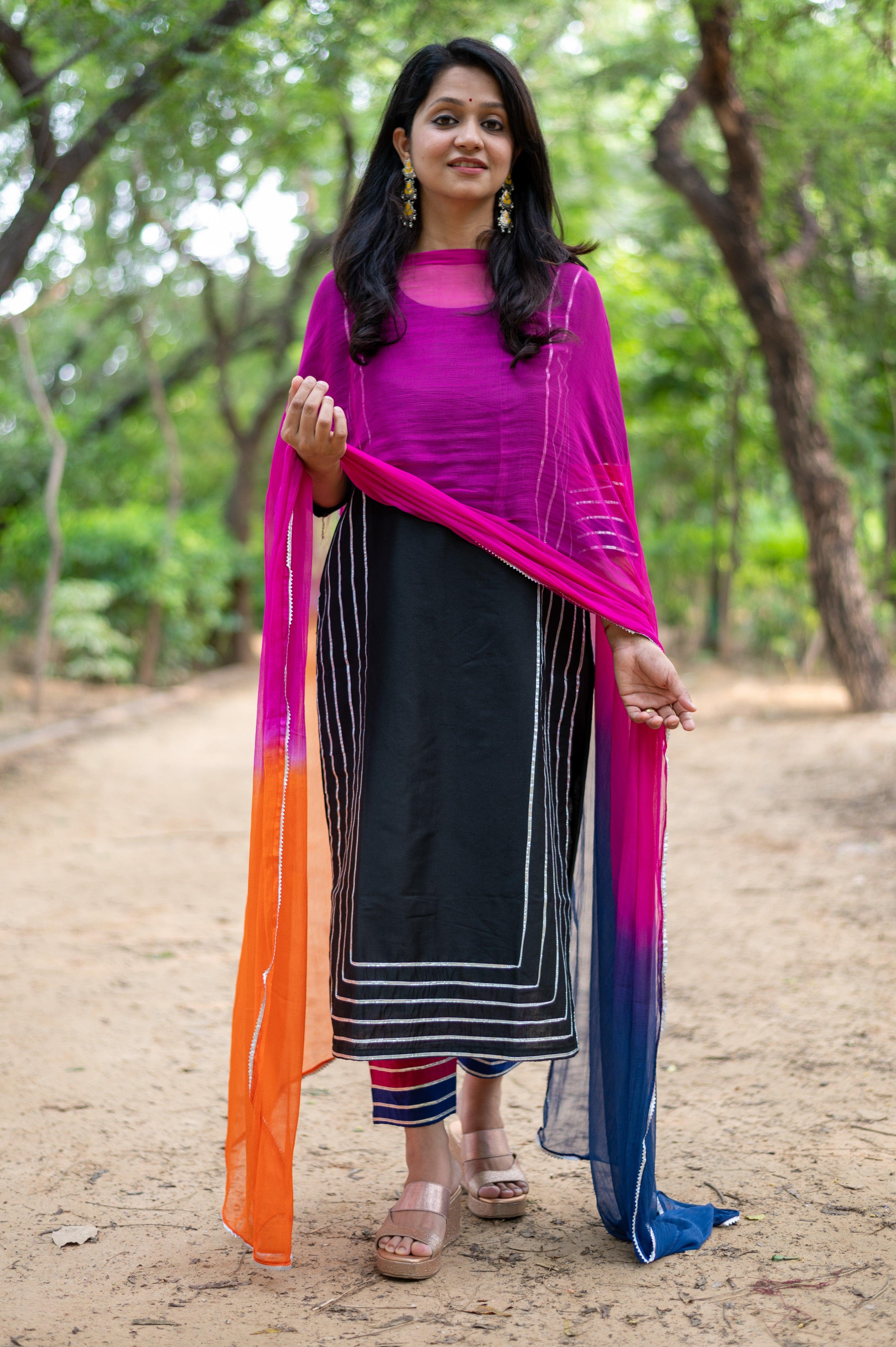 Yamini Cotton Silk Suit Set