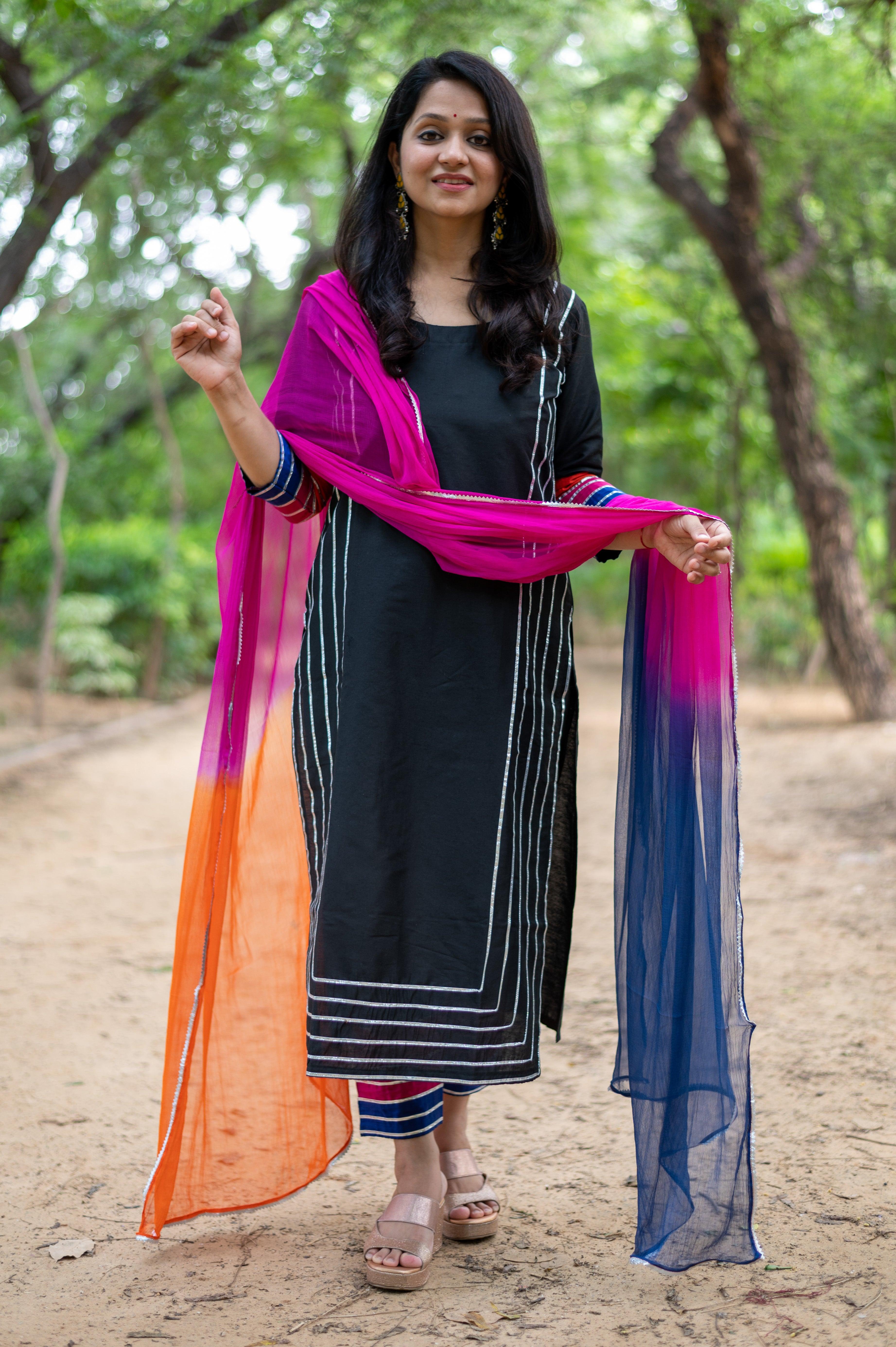 Yamini Cotton Silk Suit Set