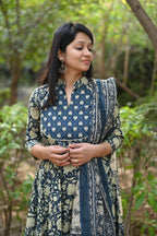 Arika Anarkali Cotton Suit Set