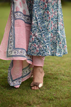 Sahiba Cotton Anarkali Suit Set