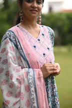 Sahiba Cotton Anarkali Suit Set