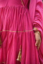 Banno Anarkali Cotton Suit Set