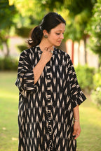 Black Ikkat Cotton Set