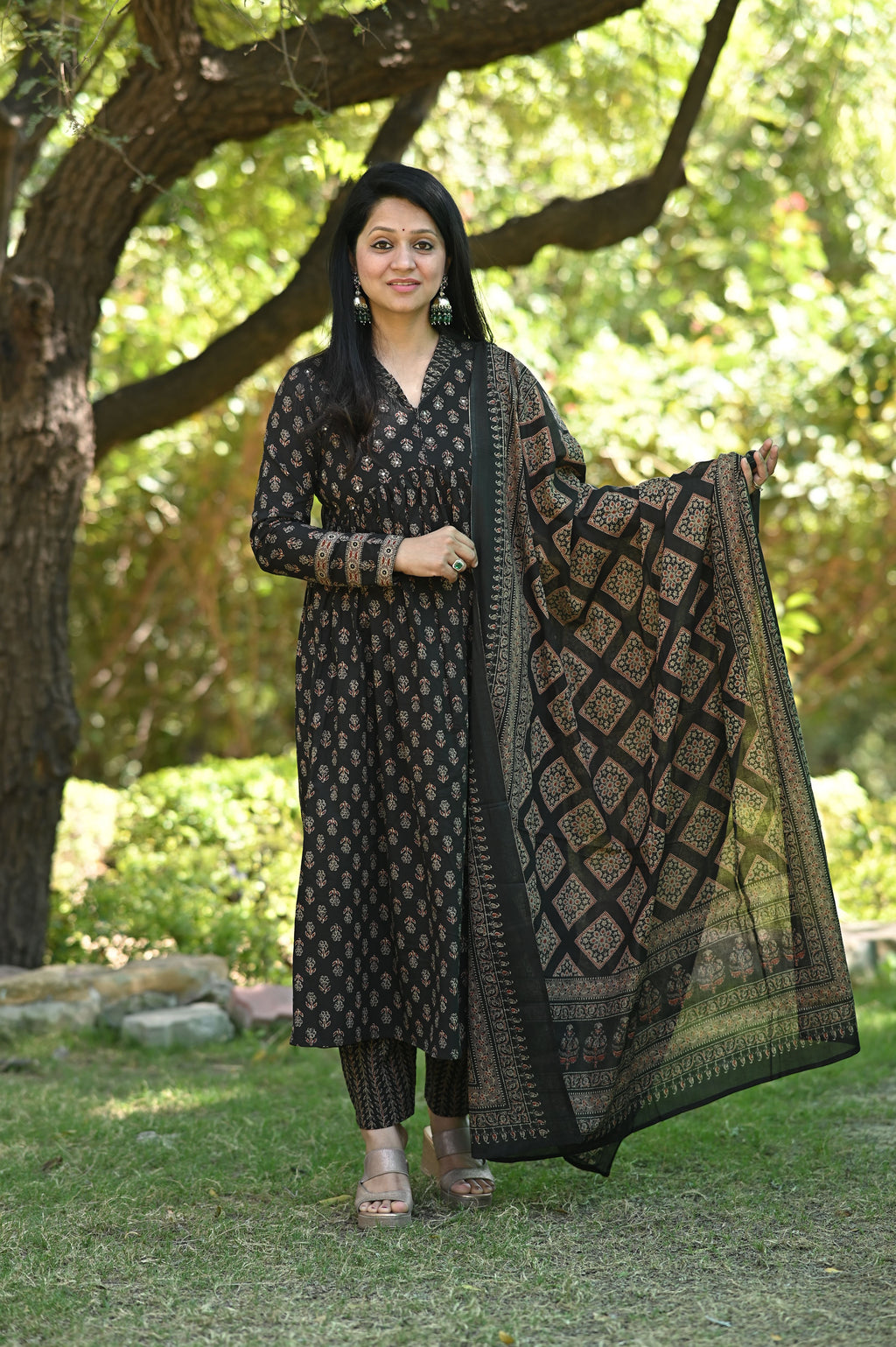 Mehreen Alia Cotton Suit Set