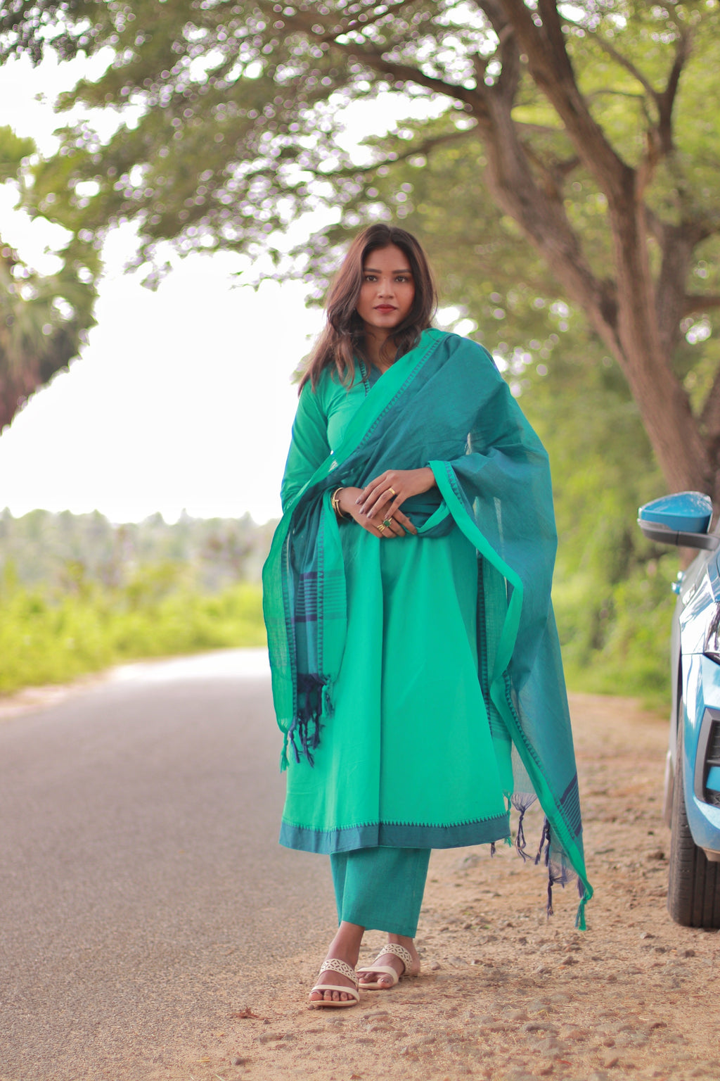 Lihana Handloom Cotton Suit set