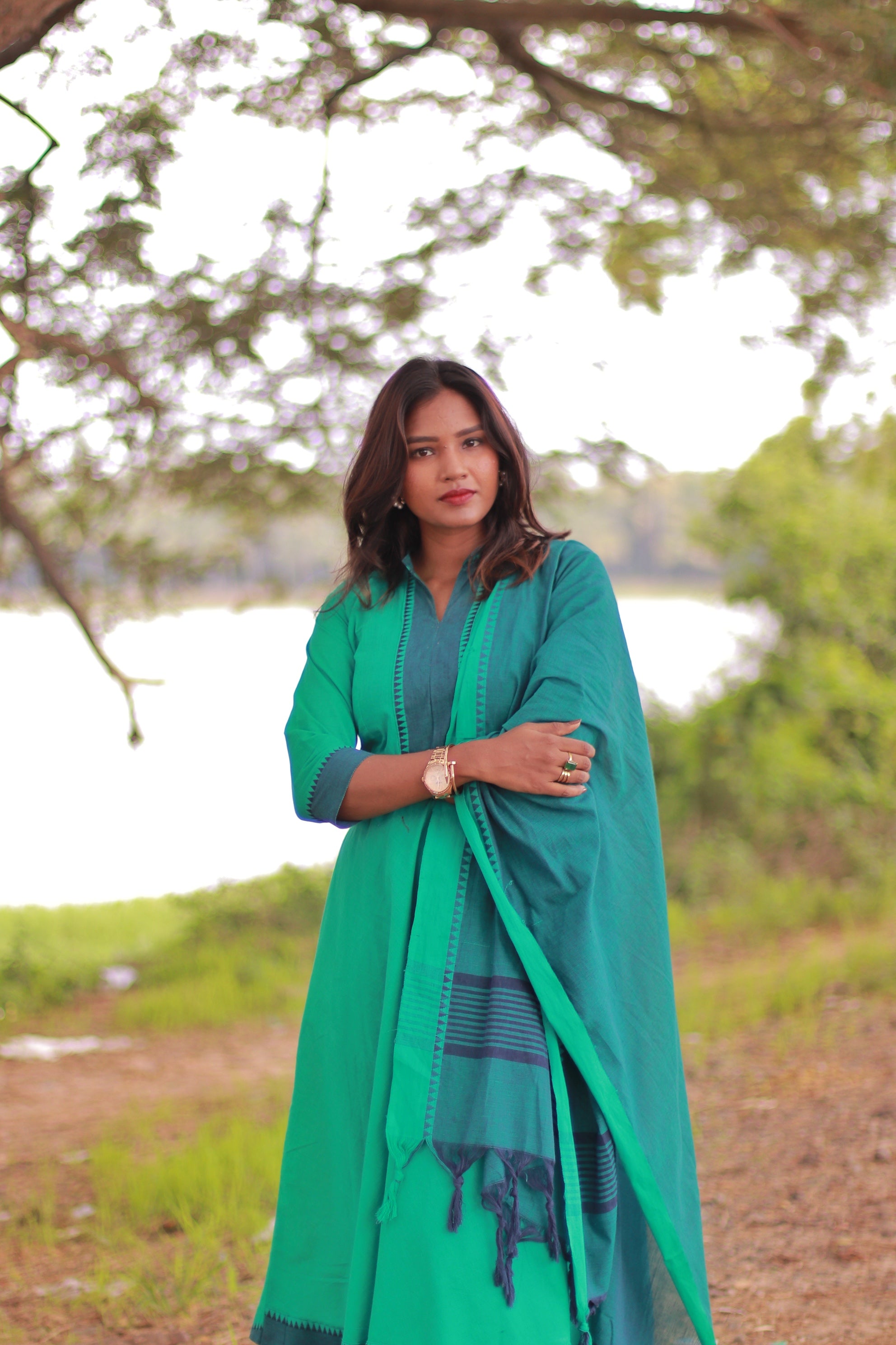 Lihana Handloom Cotton Suit set