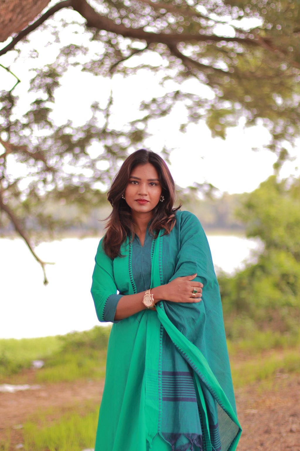 Lihana Handloom Cotton Suit set