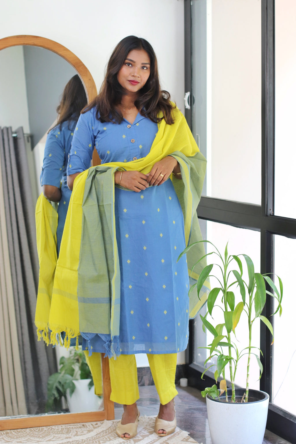 Nimisha Cotton Suit Set