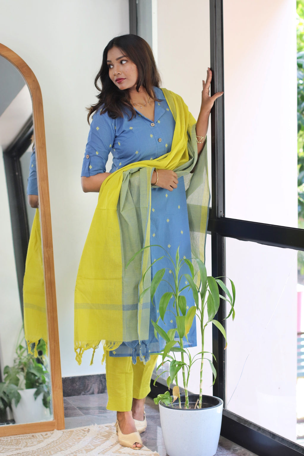 Nimisha Cotton Suit Set