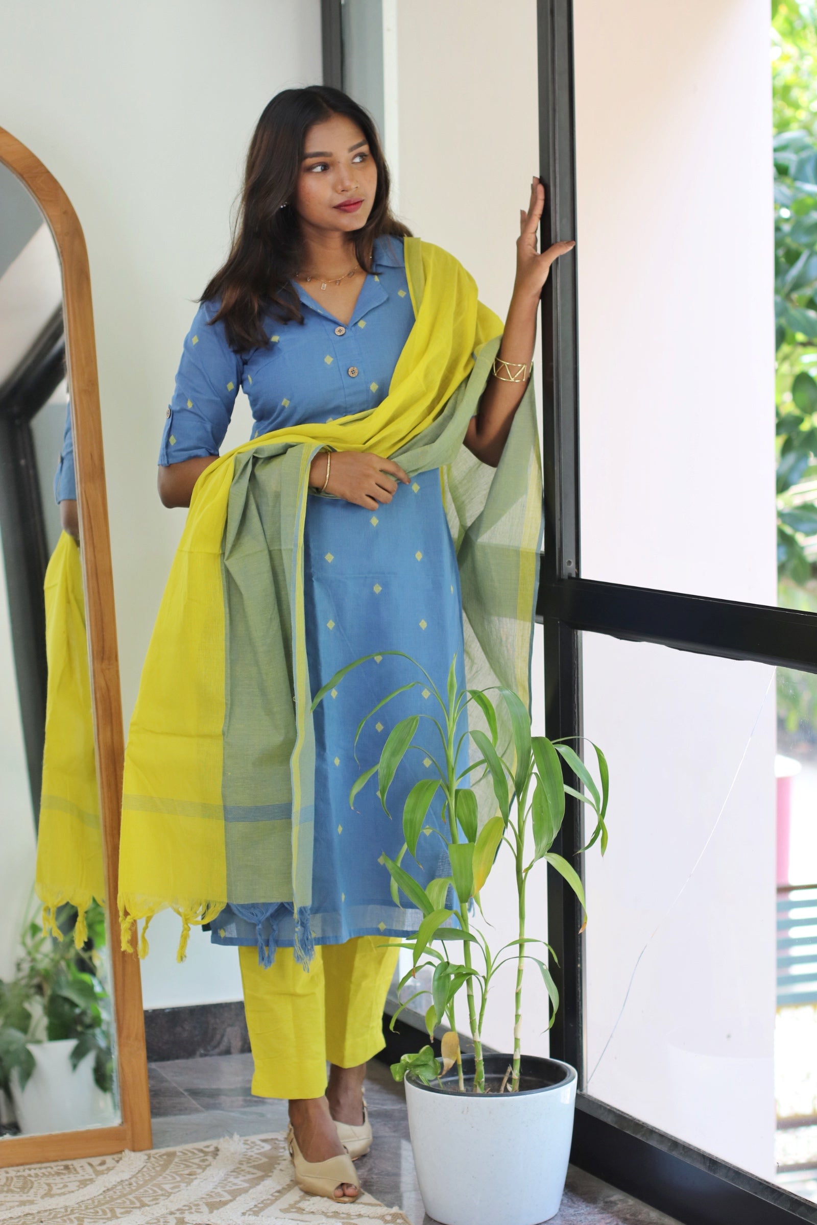 Nimisha Cotton Suit Set