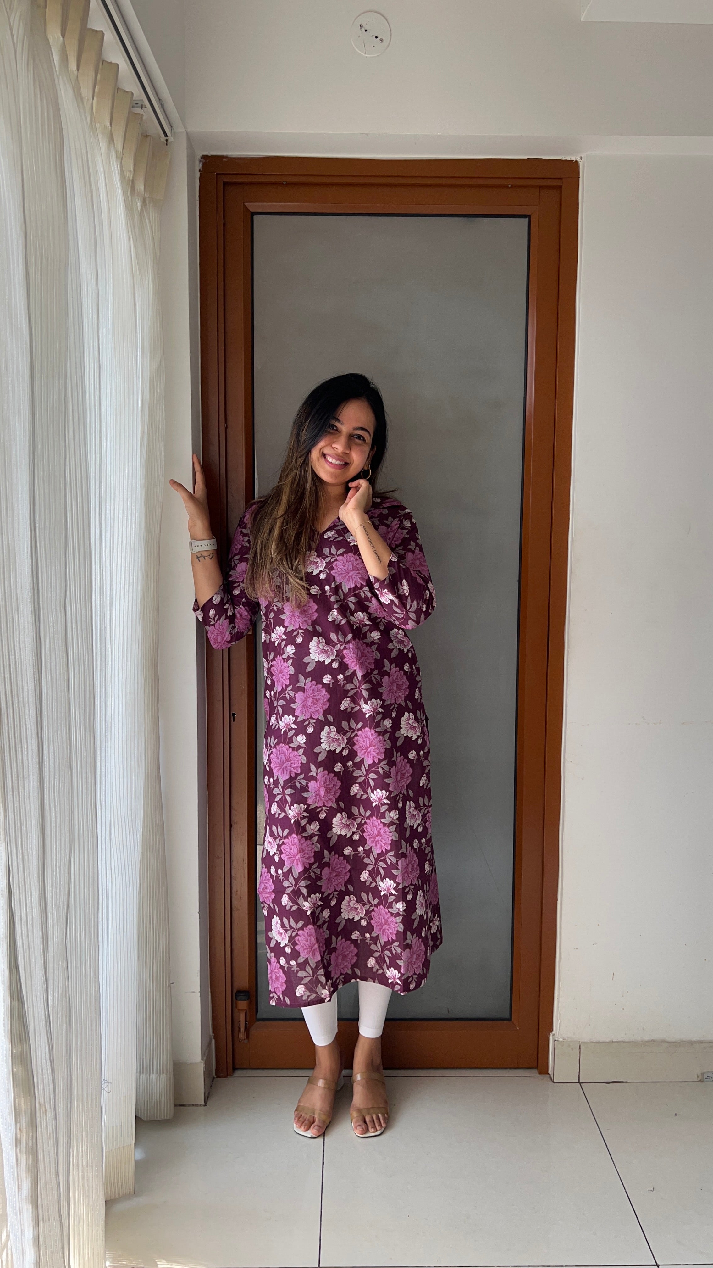 Athulya Cotton kurti