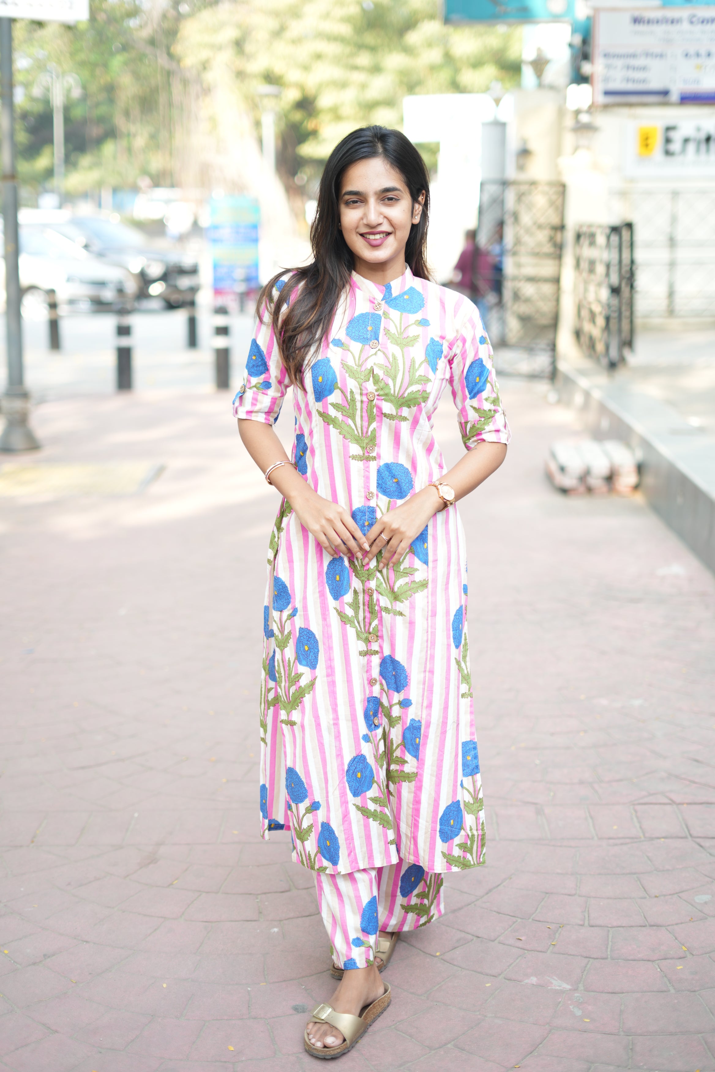 Ragavi Cotton Kurta & Pant Set