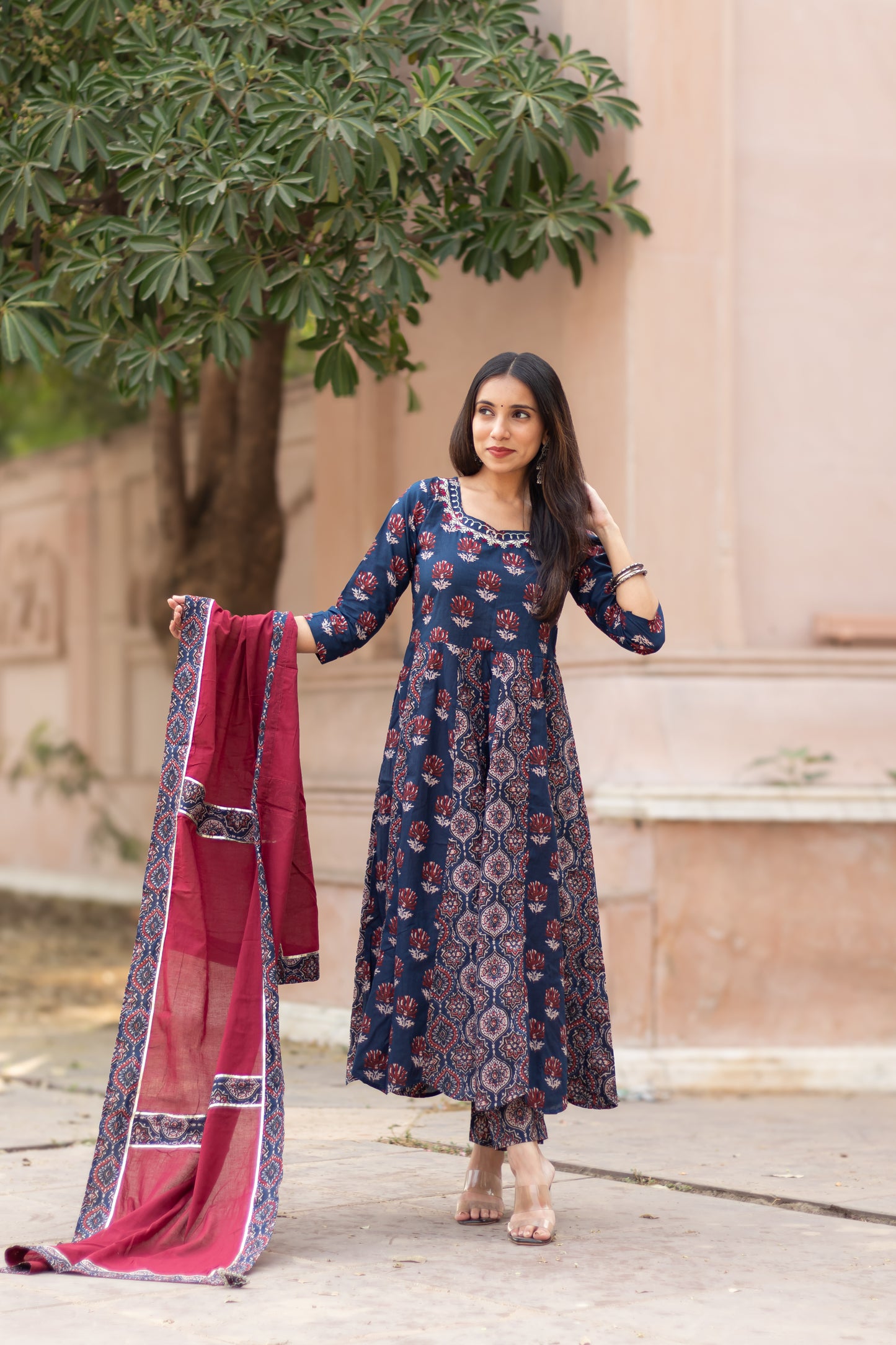 Megha Anarkali Suit Set - TADA