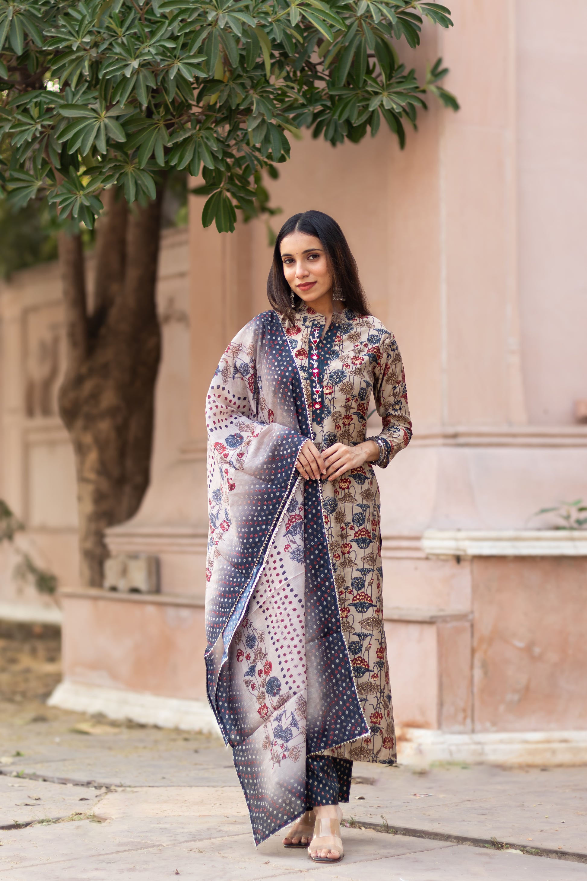 YASTI MUSLIN SUIT SET - TADA