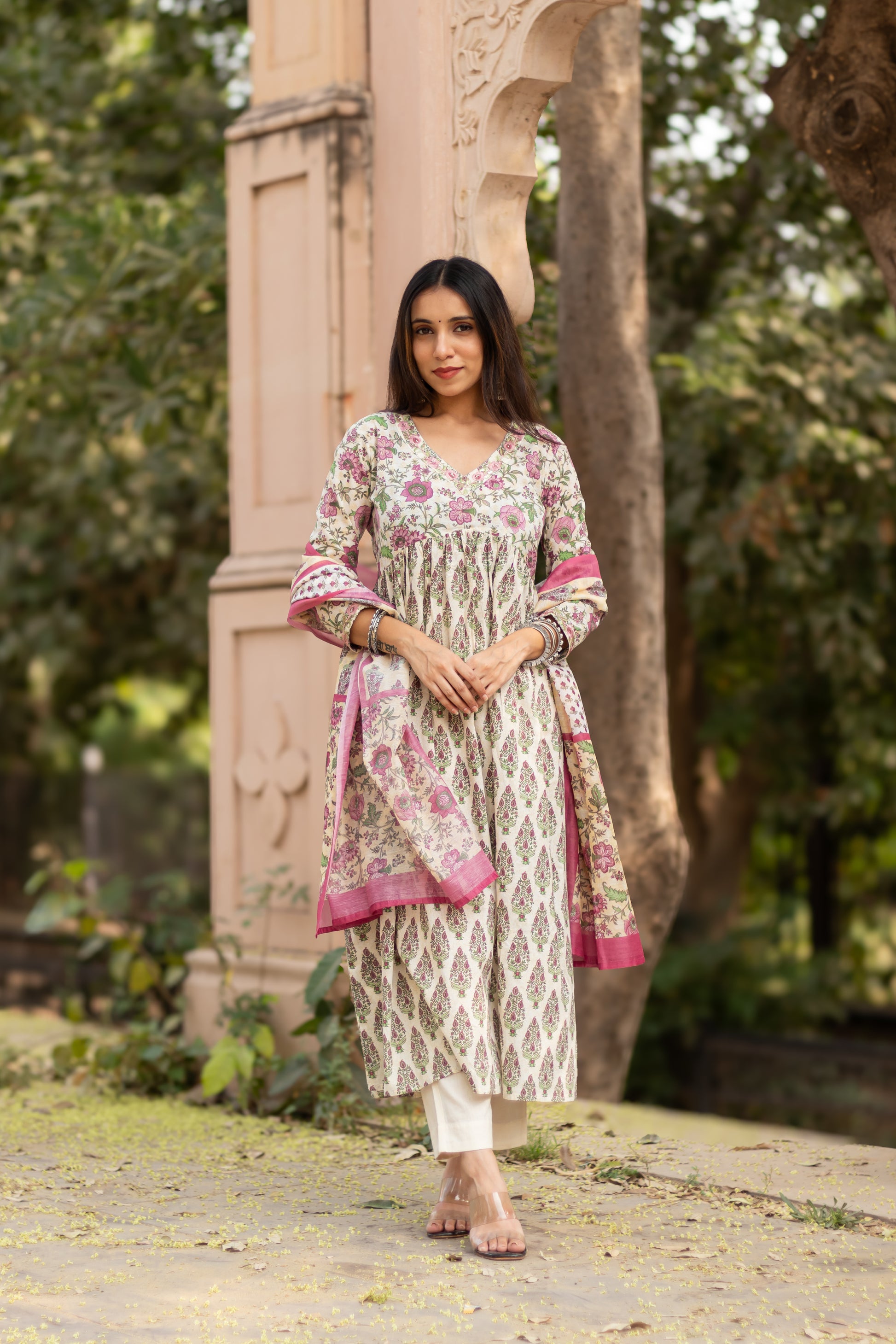 Hadia alia Cut suit set - TADA