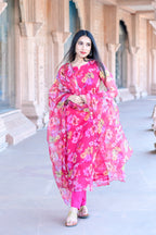 RANI PINK ORGANZA SET - TADA