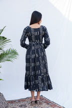 Briar Cotton tiered dress