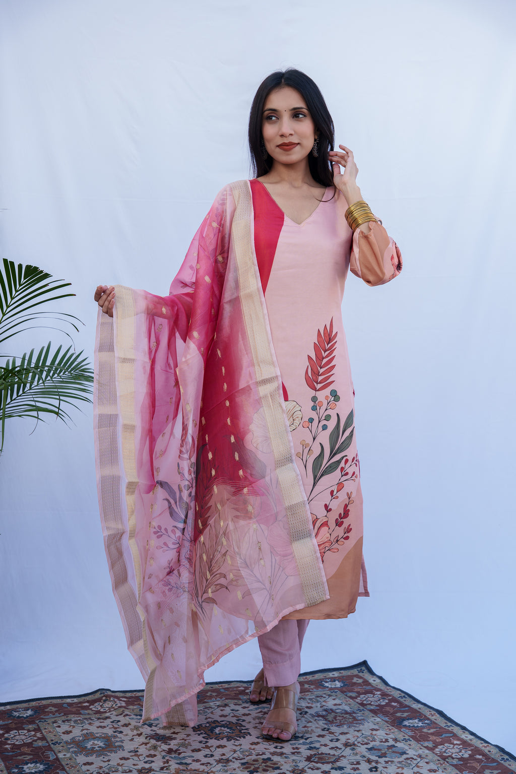 Paisley Digital Printed Salwar suit set