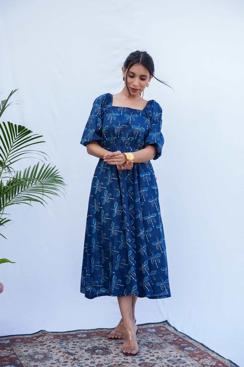 Elina Handlock Cotton Dress