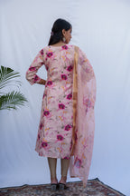 Madhu Digital Print Kurti & Dupatta Set