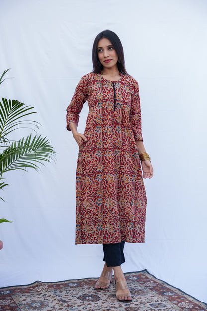 Vidhya Cotton Kurti