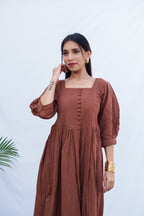 Anjali Handloom Cotton corset dress