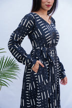 Briar Cotton tiered dress