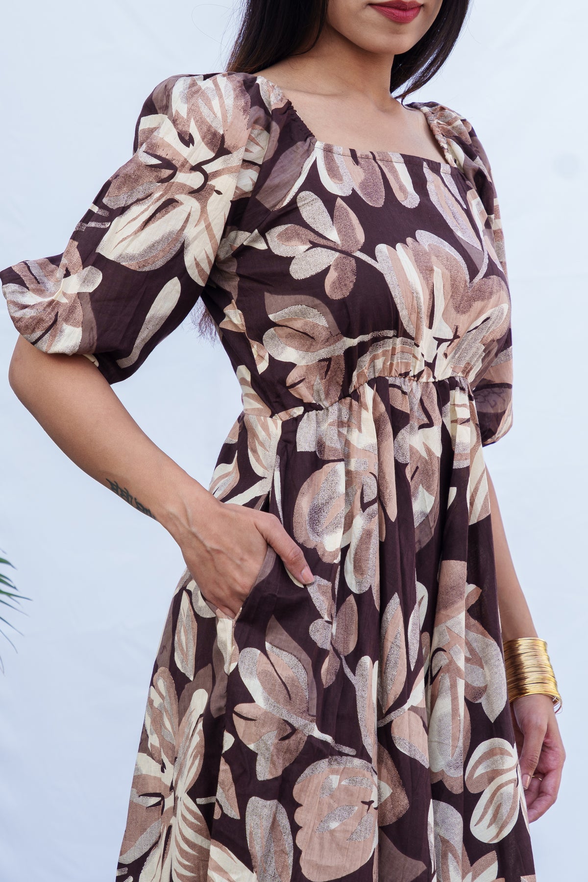 Bella fitted hip dress
