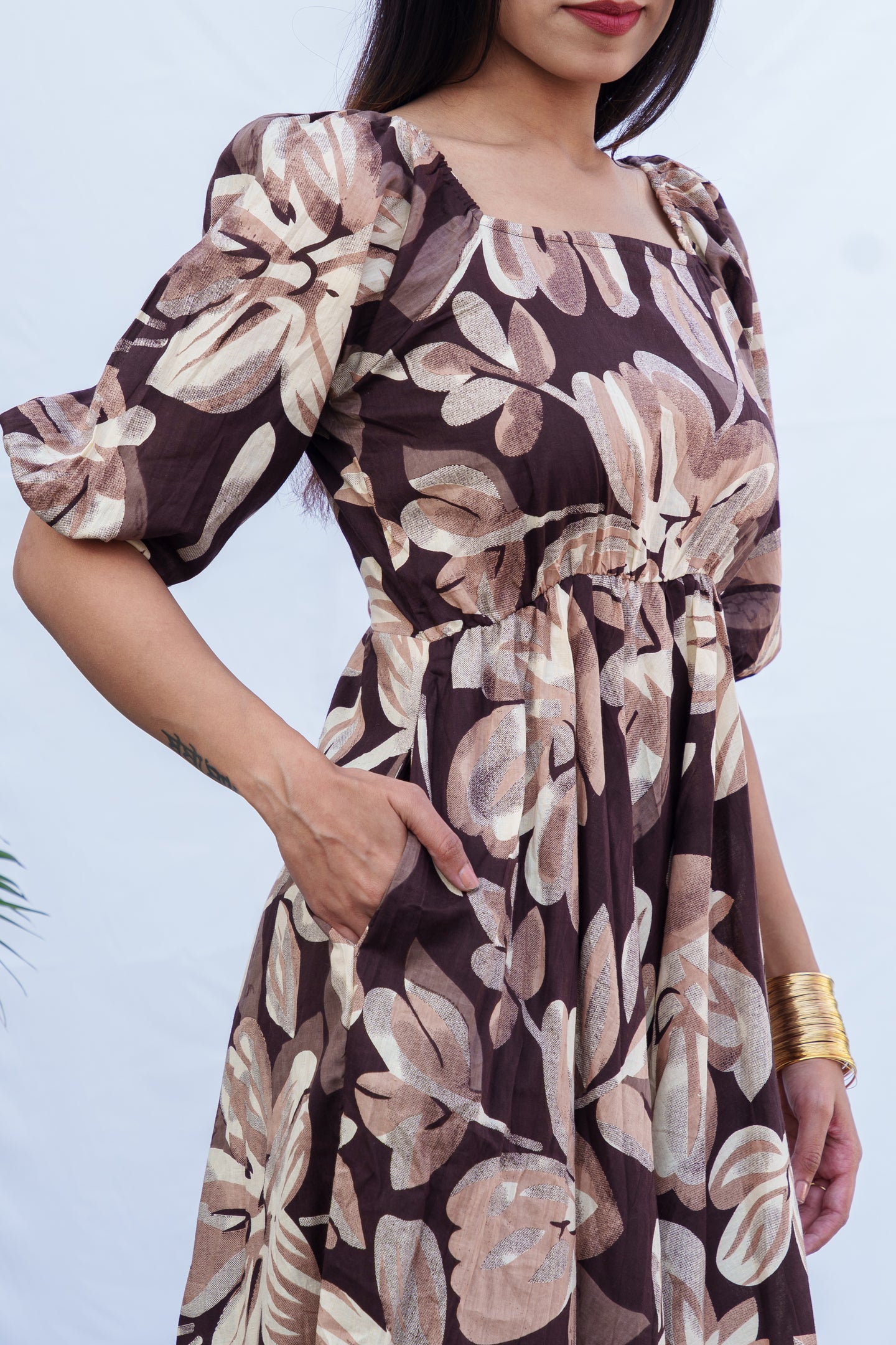 Bella fitted hip dress